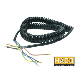 5002067H 4-žilni spiralni kabel - duljina 6 m.